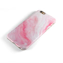 Marbleized Pink Paradise V6 iPhone 6/6s or 6/6s Plus 2-Piece Hybrid INK-Fuzed Case