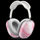 Marbleized Pink Paradise V6 - Full Body Skin Decal Wrap Kit for Apple AirPods Pro Max