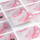 Marbleized Pink Paradise V6 - Premium Protective Decal Skin-Kit for the Apple Credit Card