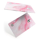 Marbleized Pink Paradise V6 - Premium Protective Decal Skin-Kit for the Apple Credit Card