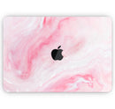 Marbleized Pink Paradise V6 // Skin Decal Wrap Kit Compatible with the Apple MacBook Pro, Pro with Touch Bar or Air (11, 12, 13, 15 & 16" - All Versions Available)