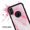 Marbleized Pink Paradise V6 - Skin Kit for the iPhone OtterBox Cases