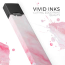Marbleized Pink Paradise V6 - Premium Decal Protective Skin-Wrap Sticker compatible with the Juul Labs vaping device