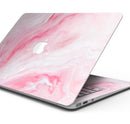 Marbleized Pink Paradise V6 - Skin Decal Wrap Kit Compatible with the Apple MacBook Pro, Pro with Touch Bar or Air (11", 12", 13", 15" & 16" - All Versions Available)