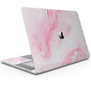 Marbleized Pink Paradise V6 - Skin Decal Wrap Kit Compatible with the Apple MacBook Pro, Pro with Touch Bar or Air (11", 12", 13", 15" & 16" - All Versions Available)