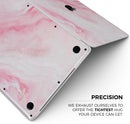 Marbleized Pink Paradise V6 - Skin Decal Wrap Kit Compatible with the Apple MacBook Pro, Pro with Touch Bar or Air (11", 12", 13", 15" & 16" - All Versions Available)