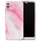 Marbleized Pink Paradise V6 - Full Body Skin Decal Wrap Kit for Motorola Phones