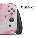 Marbleized Pink Paradise V6 // Skin Decal Wrap Kit for Nintendo Switch Console & Dock, Joy-Cons, Pro Controller, Lite, 3DS XL, 2DS XL, DSi, or Wii - Vinyl Skin Wrap for Nintendo Switch 2, OLED, Lite, Pro Controller, Wii & Classic Handhelds
