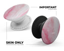 Marbleized Pink Paradise V6 - Skin Kit for PopSockets and other Smartphone Extendable Grips & Stands