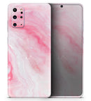 Marbleized Pink Paradise V6 - Premium Vinyl Skin Decal for Samsung Galaxy S25 Ultra, S24, S23, S22 & All Galaxy S Models
