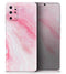 Marbleized Pink Paradise V6 - Skin-Kit for the Samsung Galaxy S-Series S20, S20 Plus, S20 Ultra , S10 & others (All Galaxy Devices Available)