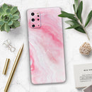 Marbleized Pink Paradise V6 - Premium Vinyl Skin Decal for Samsung Galaxy S25 Ultra, S24, S23, S22 & All Galaxy S Models