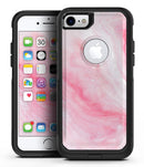 Marbleized Pink Paradise V6 - iPhone 7 or 7 Plus Commuter Case Skin Kit