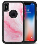 Marbleized Pink Paradise V6 - iPhone X OtterBox Case & Skin Kits