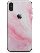 Marbleized Pink Paradise V6 - iPhone X Skin-Kit