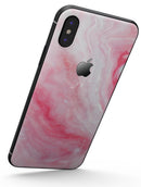 Marbleized Pink Paradise V6 - iPhone X Skin-Kit