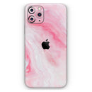 Marbleized Pink Paradise V6 - Protective Skin Wrap & Decal – Compatible with iPhone SE to iPhone 17 Pro Max (All Models)
