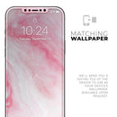 Marbleized Pink Paradise V6 // Full-Body Skin Decal Wrap Cover for Apple iPhone 15, 14, 13, Pro, Pro Max, Mini, XR, XS, SE (All Models)