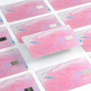Marbleized Pink Paradise V7 - Premium Protective Decal Skin-Kit for the Apple Credit Card