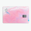 Marbleized Pink Paradise V7 - Premium Protective Decal Skin-Kit for the Apple Credit Card