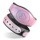 Marbleized Pink Paradise V7 - Decal Skin Wrap Kit for the Disney Magic Band