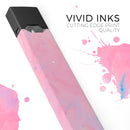 Marbleized Pink Paradise V7 - Premium Decal Protective Skin-Wrap Sticker compatible with the Juul Labs vaping device