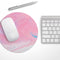 Marbleized Pink Paradise V7// WaterProof Rubber Foam Backed Anti-Slip Mouse Pad for Home Work Office or Gaming Computer Desk