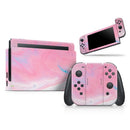Marbleized Pink Paradise V7 // Skin Decal Wrap Kit for Nintendo Switch Console & Dock, Joy-Cons, Pro Controller, Lite, 3DS XL, 2DS XL, DSi, or Wii - Vinyl Skin Wrap for Nintendo Switch 2, OLED, Lite, Pro Controller, Wii & Classic Handhelds