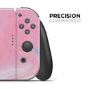 Marbleized Pink Paradise V7 // Skin Decal Wrap Kit for Nintendo Switch Console & Dock, Joy-Cons, Pro Controller, Lite, 3DS XL, 2DS XL, DSi, or Wii - Vinyl Skin Wrap for Nintendo Switch 2, OLED, Lite, Pro Controller, Wii & Classic Handhelds