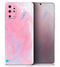 Marbleized Pink Paradise V7 - Skin-Kit for the Samsung Galaxy S-Series S20, S20 Plus, S20 Ultra , S10 & others (All Galaxy Devices Available)