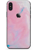 Marbleized Pink Paradise V7 - iPhone X Skin-Kit