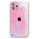 Marbleized Pink Paradise V7 - Protective Skin Wrap & Decal – Compatible with iPhone SE to iPhone 17 Pro Max (All Models)