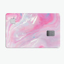 Marbleized Pink Paradise V8 - Premium Protective Decal Skin-Kit for the Apple Credit Card