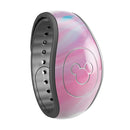Marbleized Pink Paradise V8 - Decal Skin Wrap Kit for the Disney Magic Band