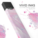 Marbleized Pink Paradise V8 - Premium Decal Protective Skin-Wrap Sticker compatible with the Juul Labs vaping device