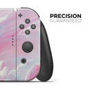 Marbleized Pink Paradise V8 // Skin Decal Wrap Kit for Nintendo Switch Console & Dock, Joy-Cons, Pro Controller, Lite, 3DS XL, 2DS XL, DSi, or Wii - Vinyl Skin Wrap for Nintendo Switch 2, OLED, Lite, Pro Controller, Wii & Classic Handhelds
