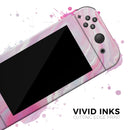 Marbleized Pink Paradise V8 // Skin Decal Wrap Kit for Nintendo Switch Console & Dock, Joy-Cons, Pro Controller, Lite, 3DS XL, 2DS XL, DSi, or Wii - Vinyl Skin Wrap for Nintendo Switch 2, OLED, Lite, Pro Controller, Wii & Classic Handhelds