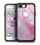 Marbleized Pink Paradise V8 - iPhone 7 or 7 Plus Commuter Case Skin Kit