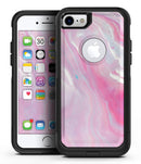 Marbleized Pink Paradise V8 - iPhone 7 or 7 Plus Commuter Case Skin Kit
