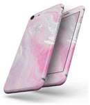 Marbleized Pink Paradise V8 - Skin-kit for the iPhone 8 or 8 Plus