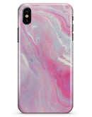 Marbleized Pink Paradise V8 - iPhone X Clipit Case