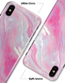 Marbleized Pink Paradise V8 - iPhone X Clipit Case
