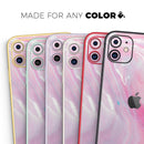 Marbleized Pink Paradise V8 - Protective Skin Wrap & Decal – Compatible with iPhone SE to iPhone 17 Pro Max (All Models)