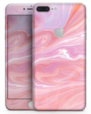 Marbleized Pink Paradise - Skin-kit for the iPhone 8 or 8 Plus