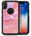 Marbleized Pink Paradise - iPhone X OtterBox Case & Skin Kits