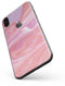 Marbleized Pink Paradise - iPhone X Skin-Kit
