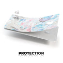 Marbleized Pink and Blue Blotch - Premium Protective Decal Skin-Kit for the Apple Credit Card
