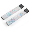 Marbleized Pink and Blue Blotch - Premium Decal Protective Skin-Wrap Sticker compatible with the Juul Labs vaping device