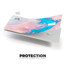 Marbleized Pink and Blue Paradise V322 - Premium Protective Decal Skin-Kit for the Apple Credit Card