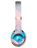 Marbleized Pink and Blue Paradise V322 Full-Body Skin Kit for the Beats by Dre Solo 3 Wireless Headphones